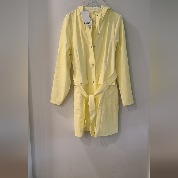 RAINS NWT Curve W rain jacket L - Picture 6 of 6